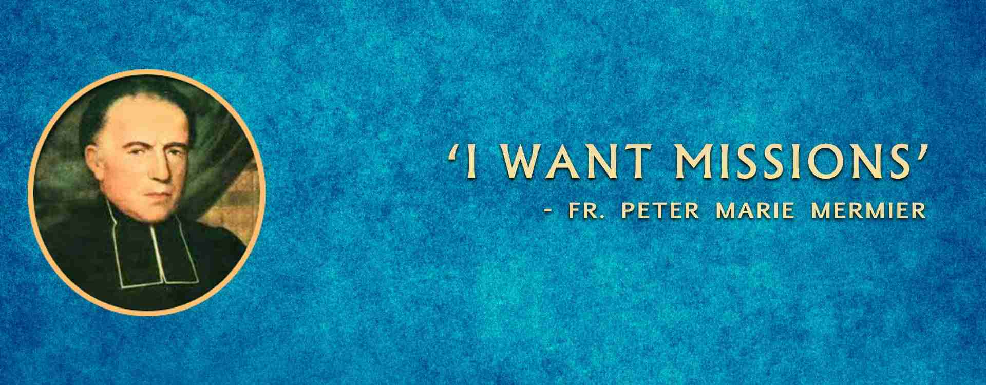 msfs founder Fr Peter Marie Mermier